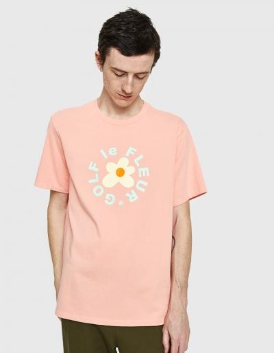 Converse Golf Le Fleur Tee In Pink/red