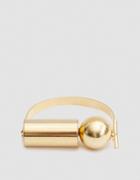 Maslo Jewelry Guideline Bracelet In Gold