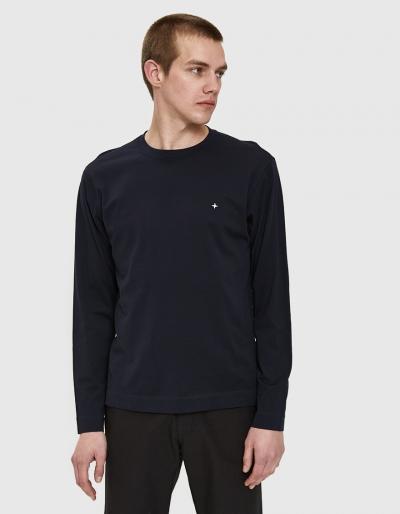 Stone Island Compass T-shirt In Navy Blue