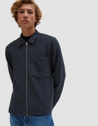 Our Legacy Raw Edge Blouson Graphite Curl