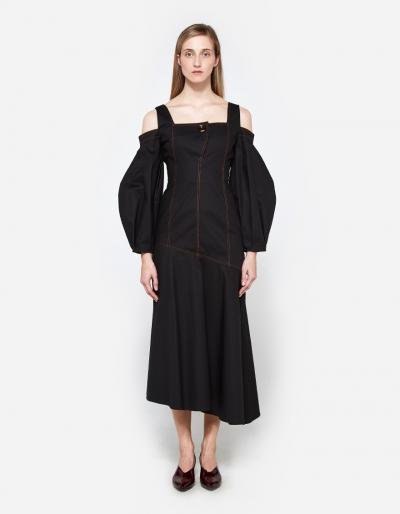 Ellery Mississippi Off Shoulder Cone Dress