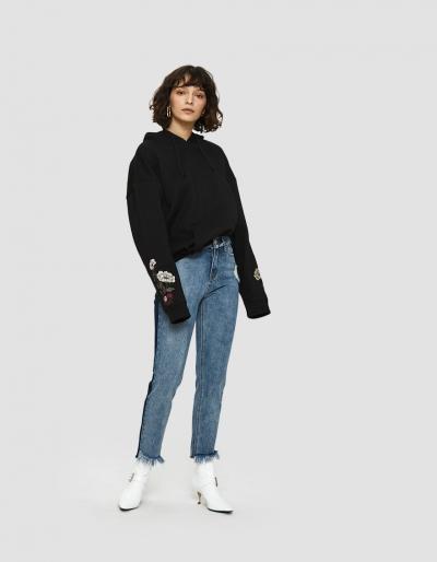 Stelen Desli Hoodie In Black