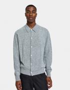 Undercover Knit Polo In Top Grey