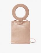Modern Weaving Circle Handle Snap Tote In