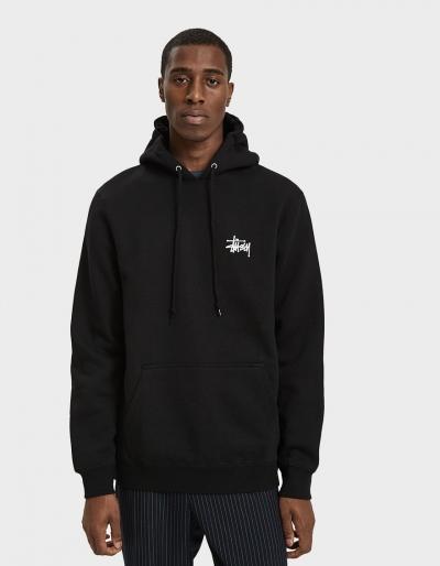St Ssy Basic St Ssy Pullover Hoodie In Black