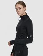 Adidas By Stella Mccartney Run Hooded Long-sleeve Top