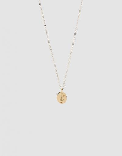 Wolf Circus Matisse Necklace In Gold