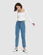 Which We Want Hana Lace Jeans In Denim