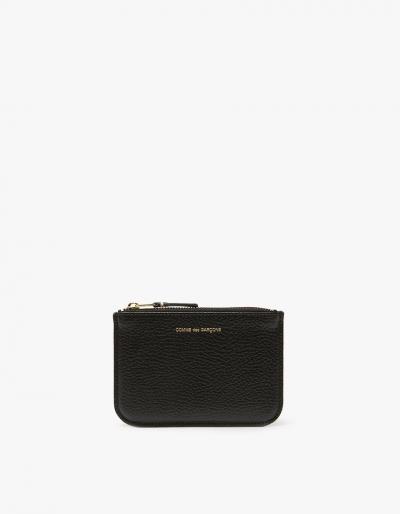 Comme Des Gar Ons Wallet Colour Inside Sa8100ic In Black/blue