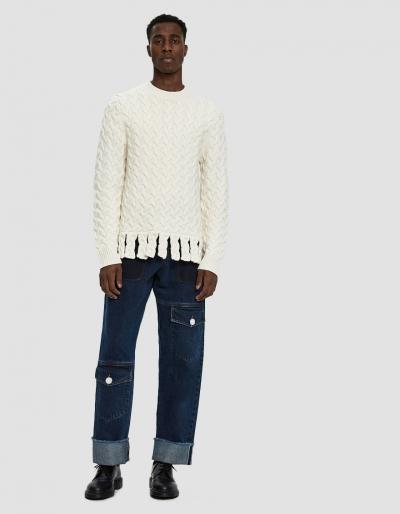 Jw Anderson Multi Pocket Denim Trousers