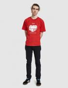 Des Meek Shall Inherit Tee In Red