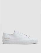 Common Projects Tournament Low Cap Toe Sneaker In White