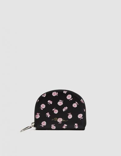 3.1 Phillip Lim Hudson Zip Wallet In Black/pink