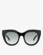 Le Specs Air Heart In Black/gold