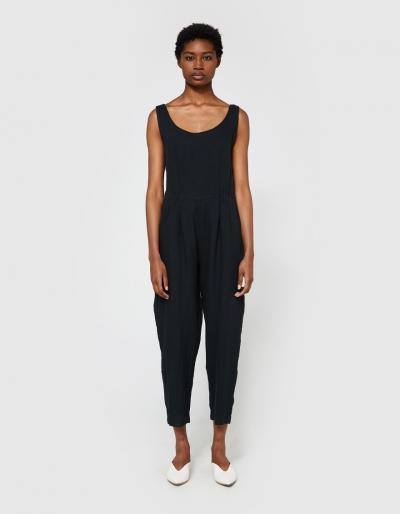 Black Crane Overall In Black