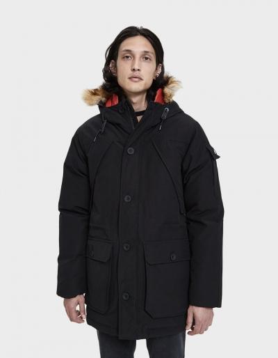 Penfield Hoosac Rf Parka In Black