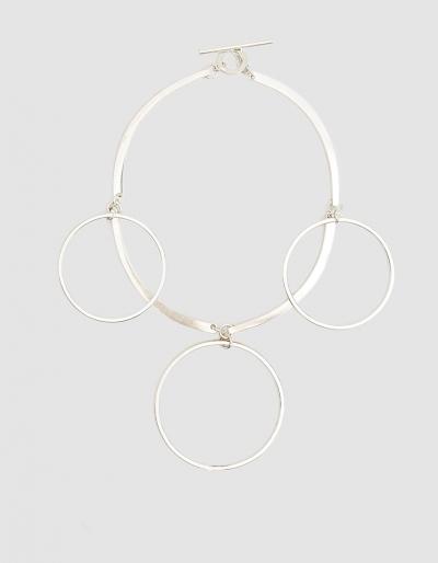 Annie Costello Brown Lash Collar Necklace