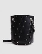 Proenza Schouler Studded Hinged Mini Hex Bucket Bag