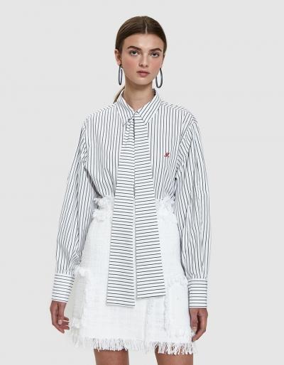 Msgm Tie Neck