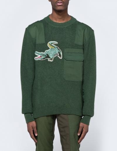 Maharishi Upcycled Croc Crew Knit