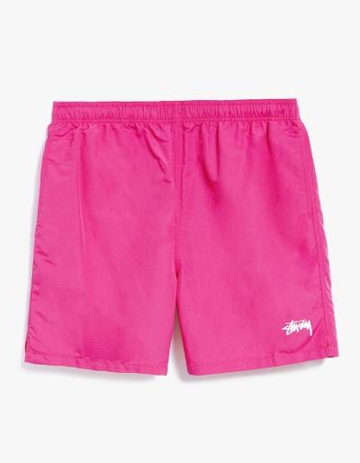 St Ssy Stock Elastic Waist Short Ii In Raspberry