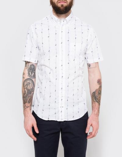 Gitman Brothers Vintage S/s Blue Sapphire Button Down