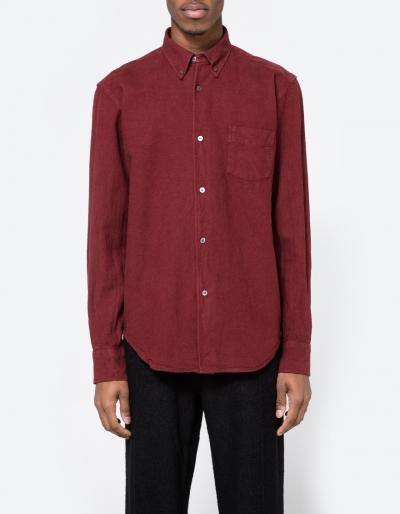 Our Legacy 1950s Shirt Burgundy Ha Oxford