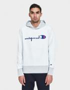 Champion Reverse Weave Rw Reverse Hooded Sweatshirt In Grey