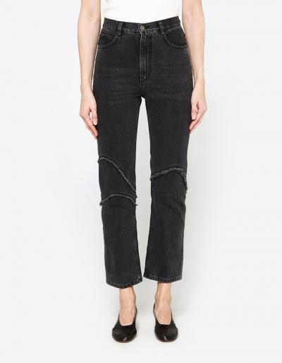 Rachel Comey Ticklers Pant In Washed Black