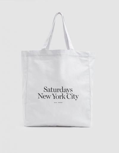 Saturdays Nyc Miller Standard Tote In White