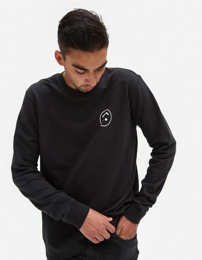 Need Upside Boxy Crew In Black