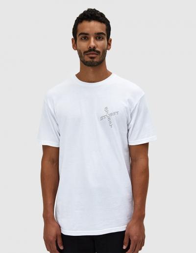 St Ssy Hippie Skull Tee In White