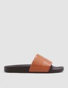 Adidas X Raf Simons Rs Adilette Checkerboard Sandal In Dark Brown/dark
