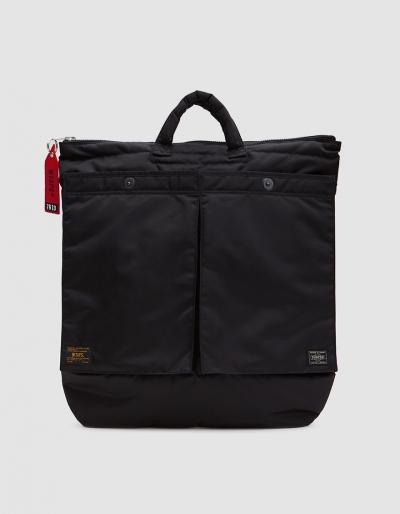 Wtaps Porter 2way Helmetbag In Black