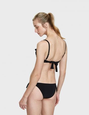 Roxana Salehoun Side Tie Bottom In Black