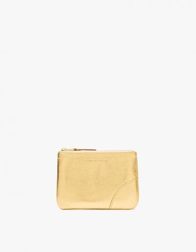 Comme Des Gar Ons Wallet Gold And