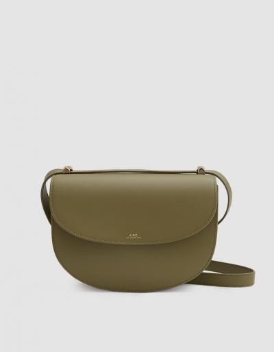 A.p.c. Gen Ve Shoulder Bag In Green Khaki