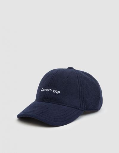 Carhartt Wip Bold Script Cap In Dark Navy