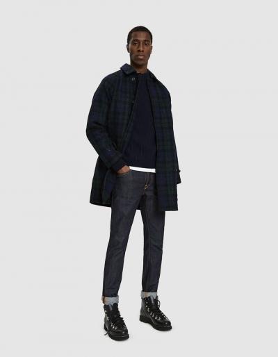 Beams Plus Balmacaan Harris Tweed Coat