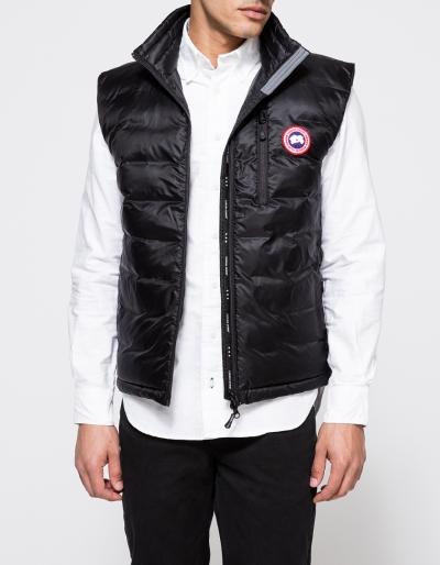Canada Goose Lodge Down Vest In Black