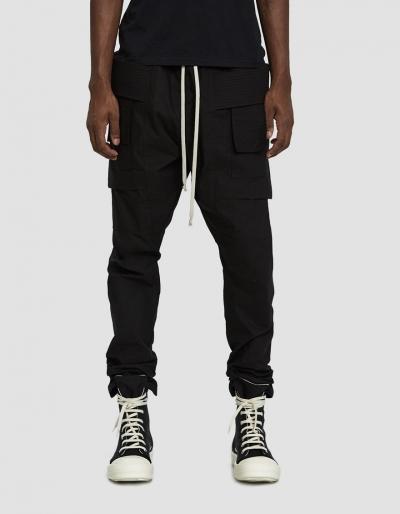 Rick Owens Drkshdw Creatch Cargo Pant In Black