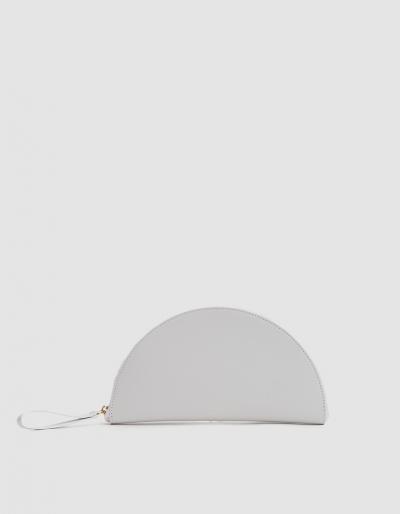 Mansur Gavriel Moon Wallet In White