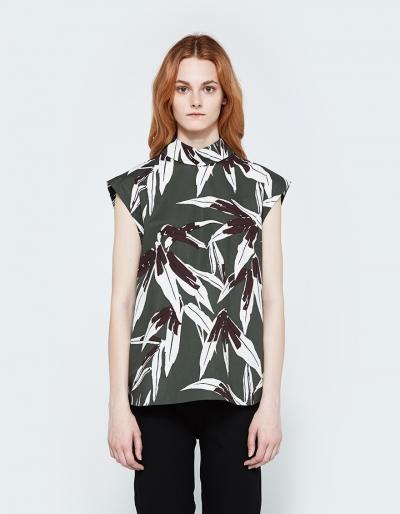 Marni Tank Top In Dark Olive