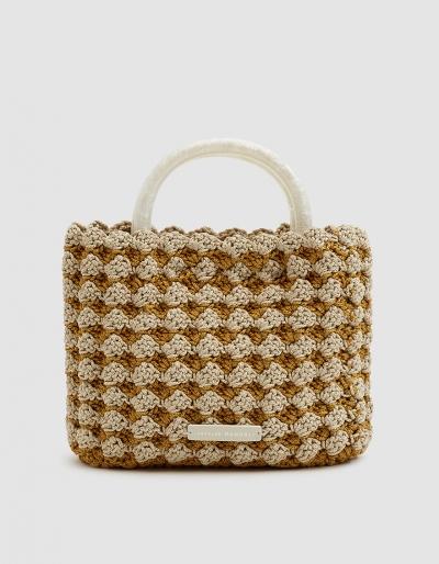 Loeffler Randall Audrey Crochet Tote In