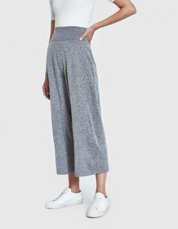 Sori High Waist Pants In Grey