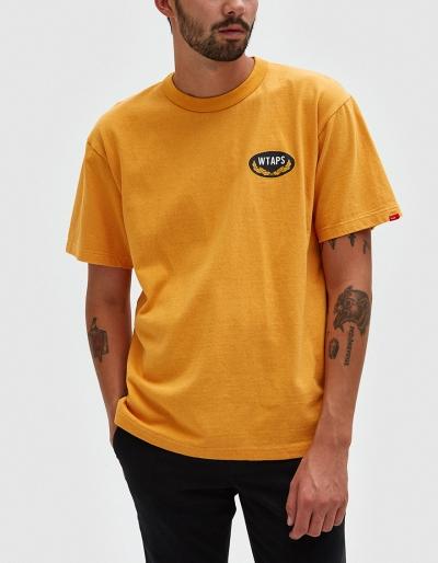 Wtaps Design Souvenir Ss Tee In Yellow
