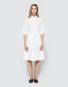 A.p.c. Oleson Dress In Egg