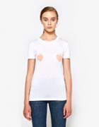 Ganni Linfield Lyocell T-shirt With Peaches
