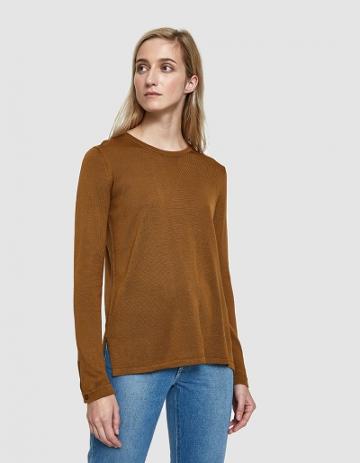 Hesperios Salome Ii Blouse In Gold Brown