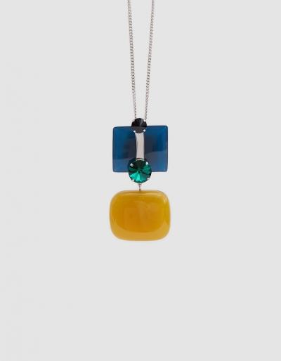 Marni Resin Pendant Necklace